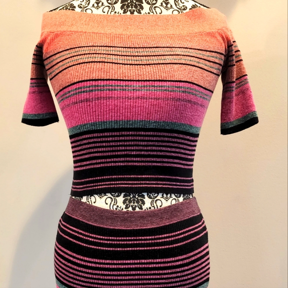 Matching BCBG Sweater Top Small & Skirt XSmall